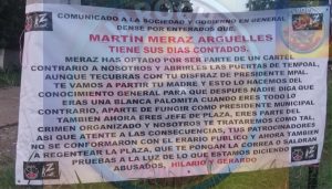 TEMPOAL| Lanzan amenazas a alcalde de Tempoal, a su consuegro Hilario y Gerardo.